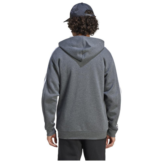 Adidas Ανδρική ζακέτα Essentials Fleece 3-Stripes Full-Zip Hoodie